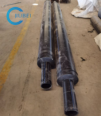DN160 Self Float Dredging HDPE Pipe With High Density Foam Filled