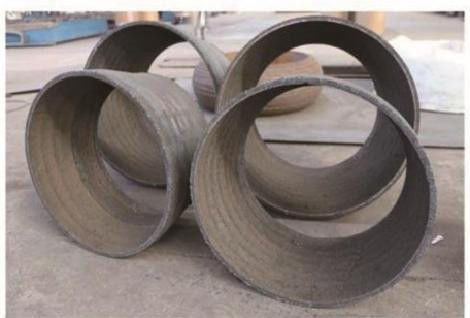 Dual Metal High Wear Resistant Pipe Combined Carbon Steel And Alloy Steel
