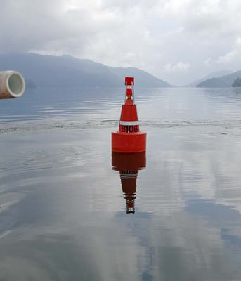 Visibility Yellow/Red/Green Polyethylene Buoy With Solar Power Lantern