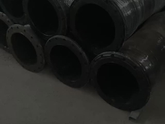 Black Natural Rubber Suction Hose For Heavy Duty Applications