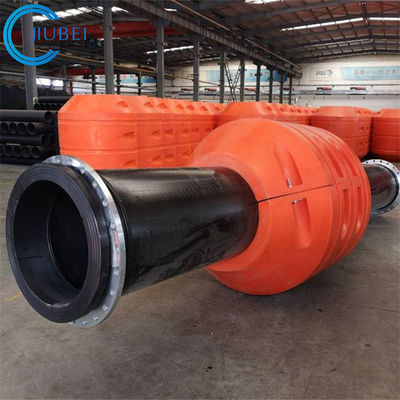 HDPE Dredging Pipe Floats Hose Floatation Foamed Flexible Plastic Sand 23 Inch