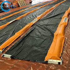 River Marine Net Log Floating Pollution Boom Foam Filled
