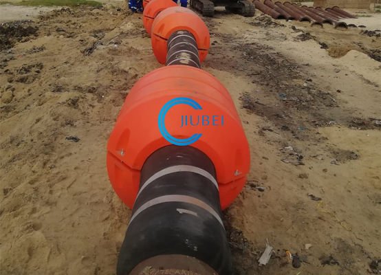 Marine Dredging HDPE Pipe Floater With Tensile Strength 15MPa
