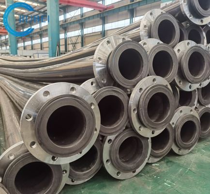 3 - 50mm Thickness Sandblast UHMWPE Pipe 0.25 - 2.5MPa Pressure