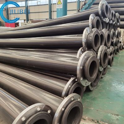 Smooth Surface UHMWPE Pipe Extruding Production With Bolts And Nuts Included ISO9001 Certification