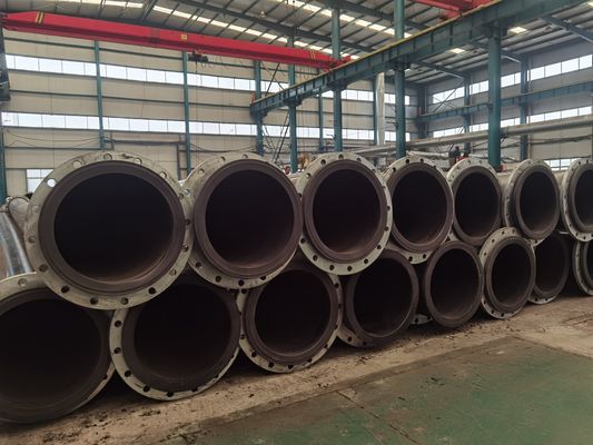 Smooth Surface UHMWPE Pipe Extruding Production With Bolts And Nuts Included ISO9001 Certification
