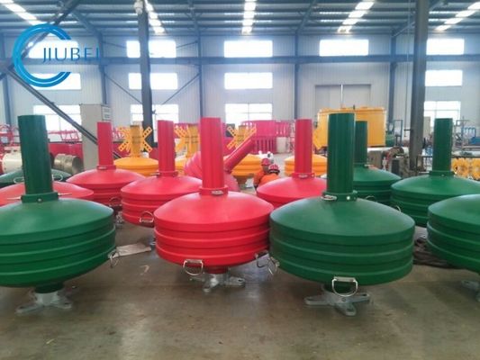 Buoyancy 400kg Polyethylene Buoy With Weight 145kg PU Foam For Marine