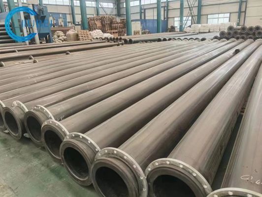 DN300 Round UHMWPE Dredging Pipe 20 - 610mm Outer Diameter
