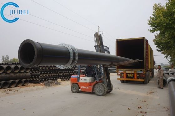 Welding Connection DN500 HDPE Pipeline With And Excellent Flexibility