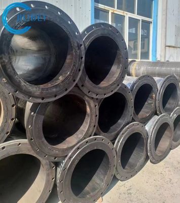 Temperature Range -40°F To 180°F Rubber Discharge Hose 500 Psi Synthetic For Marine Dredging