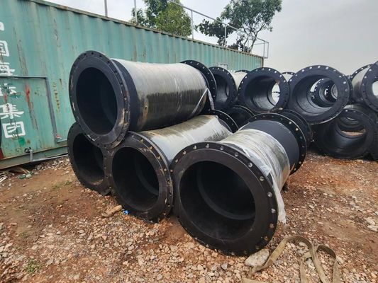 Black Natural Rubber Suction Hose For Heavy Duty Applications