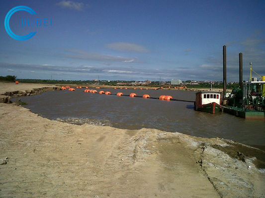 High Tensile Strength Dredging HDPE Pipe For Pressure 0.4 - 2.0Mpa Applications