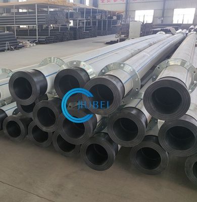 5.8/11.8m Per Length Dredging HDPE Pipe Customized Diameter Excellent Impact Resistance