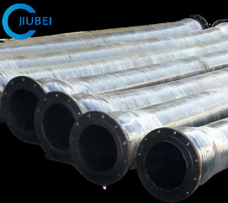 3000 PSI Armoured Rubber Discharge Hose Materials Burst Pressure Of 12000 PSI