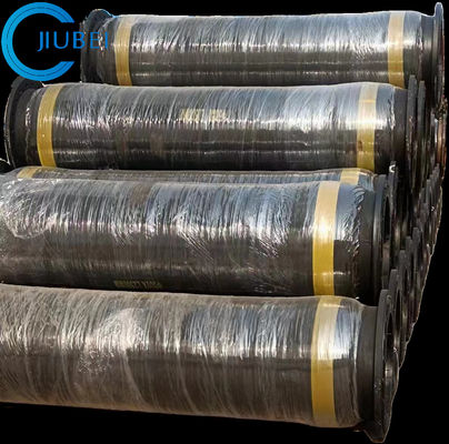 3000 PSI Armoured Rubber Discharge Hose Materials Burst Pressure Of 12000 PSI