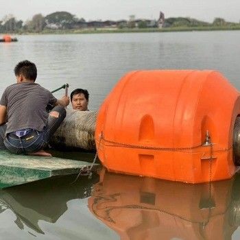 Heavy Duty HDPE Pipe Floaters With Buoyancy UV Resistance And Impact Resistance