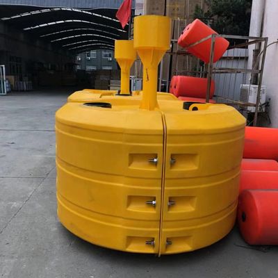 High Visibility Yellow/Red/Green Plastic Buoy  Impact Resistant 1550mm Focal Plane Height