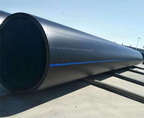 Impact Resistance HDPE Dredging Pipe With Welding / Steel Flanges