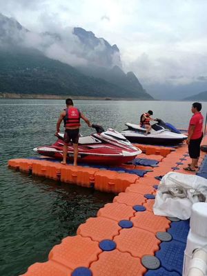 Easy Installation Pe Float Pontoon Durable With Non Slip Surface