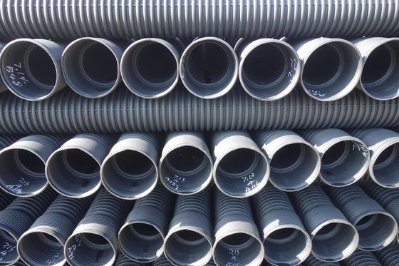 DN200-800mm Dredging HDPE Pipe Double Wall Corrugated Bellows For Water Drainage