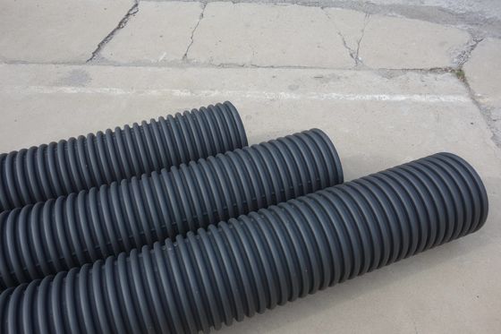 Customized Thickness HDPE Double Wall Corrugated Pipe With High Tensile Strength