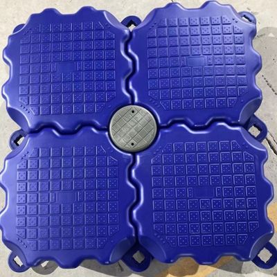 Versatile Blue Modular PE Pontoon For Customizable Docks