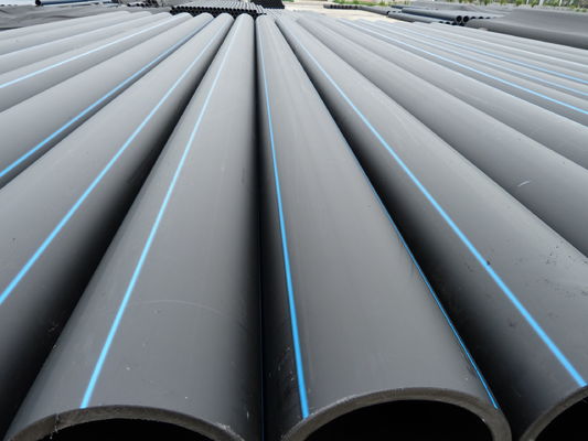 HDPE PE100/PE80 Slurry Pipe For Abrasive And Corrosive Environments With Accessories Bolts Nuts And Washers