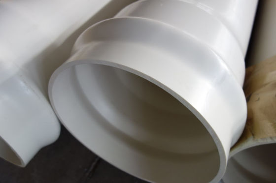 Lightweight Easy To Install PVC Water Supply Pipe High Tensile Strength For Project
