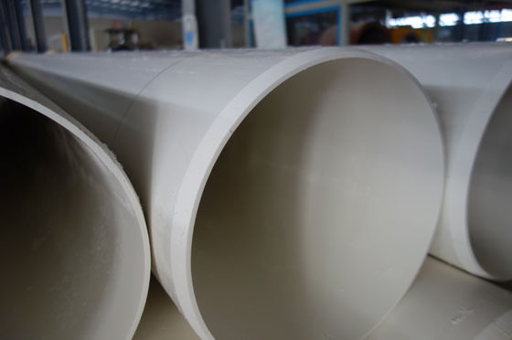 Lightweight Easy To Install PVC Water Supply Pipe High Tensile Strength For Project
