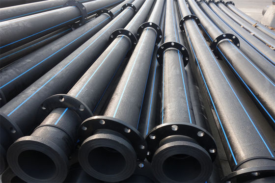 Immune To Rust And Chemical Corrosion Dredging HDPE Pipe 5.8/11.8m Length Lightweight For Easy Transport