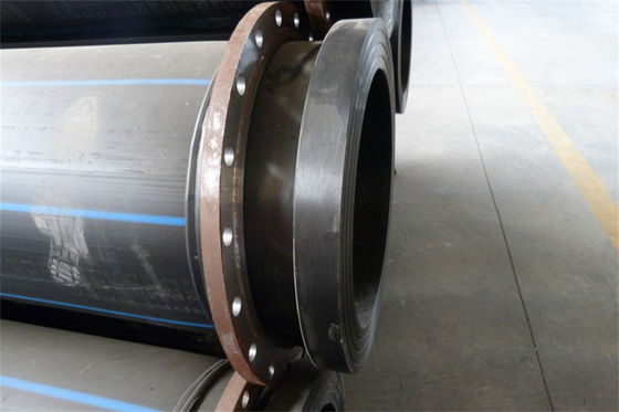 5.8/11.8m Length Dredging HDPE Pipe Excellent Flexibility Easy Installation Temperature Range -60-80 degrees