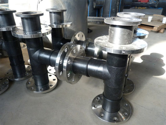 Welding Connection Dredging HDPE Pipe -60-80 Degree Temperature Customized Thickness