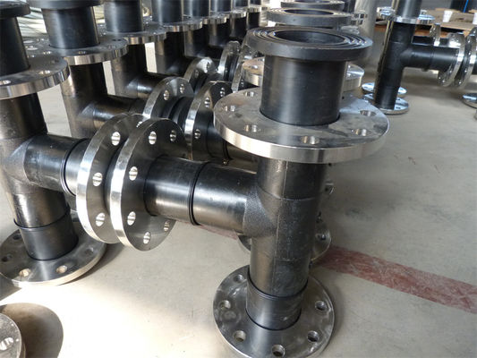 Customized Diameter Dia32-1800mm Dredging HDPE Pipe Bolts Nuts Washers Accessories Included