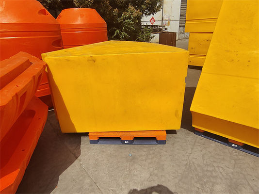 High Buoyancy Plastic Pipe Floatation Device For Dredging Operations In River Harbor Maintenance