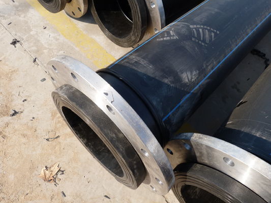 Customizable UHMWPE Dredging Pipe Pressure Rating Up To 150 Psi With Bolts Accessories