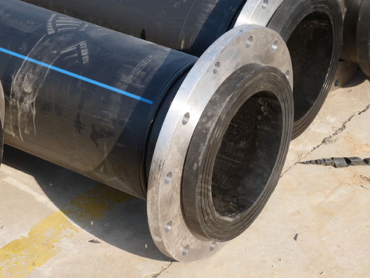 Customizable UHMWPE Dredging Pipe Pressure Rating Up To 150 Psi With Bolts Accessories