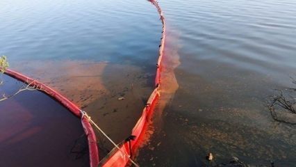 Marine Dredging Construction Pond/Lake Management Emergency Spill Response Chains Installation Method 20m/unit Silt Curtain