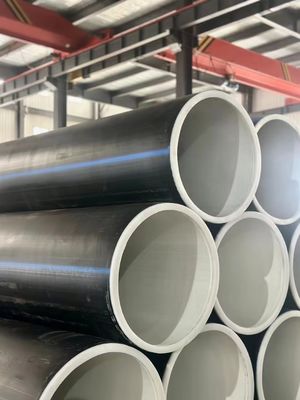 Low Maintenance and Long-Term Savings Water Supply HDPE Pipe with Bolts Included