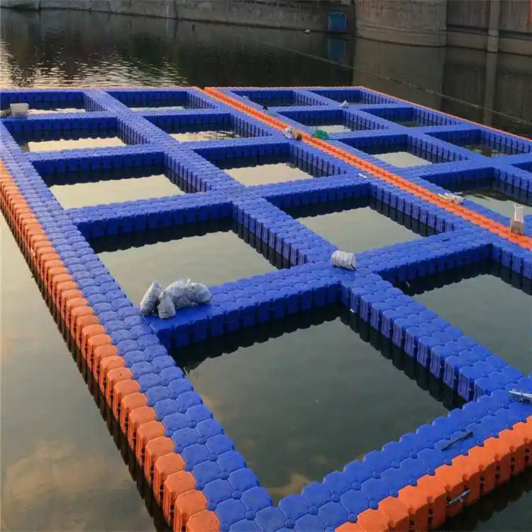Modular Floater Customizable HDPE Pontoon Modular Floating Units Designed for Easy ...